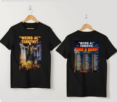 Weird Al Yankovic Shirt Bigger Weirder 2026 Tour Merch Reprint
