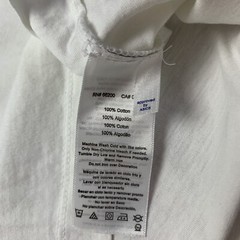 Asics World Series Of Beach Volleyball Shirt Raglan Mens L White/Blue 3/4 Sleeve