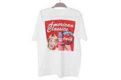 Vintage COCA-COLA American Classic T-Shirt Size L big logo shirt 90s USA style