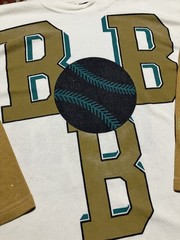 Vintage Birmingham Black Barons Baseball Ribbed Shirt Fits Like 2XL 26×28