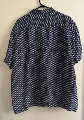 Vineyard Vines Linen Short-Sleeve Floral Cabana Shirt Mens XXL Blue Daisies