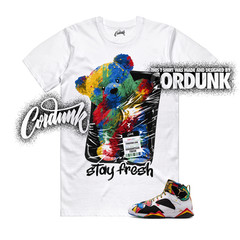 7 Miro 2026 Multicolor Red Yellow Blue Green White T Shirt Match STAY