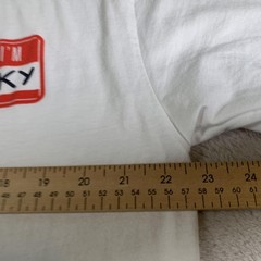 Black Clover Shirt Mens XL White Hello I’m Lucky Graphic Tee T-Shirt Casual