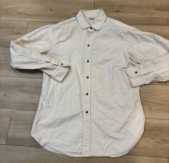 Brooks Brothers Ivory Cotton Gatsby Shirt SZ 16.5 16 1/2 X 36 Mint