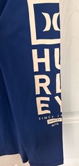 Hurley Royal Blue Long Sleeve Crew Neck Polyester/Spandex Men’s Small Logo BxG