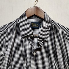 Texas Standard Men’s Shirt Short Sleeve Button Down Check Medium
