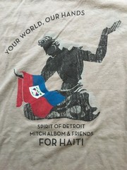 Mitch Albom Show WJR Radio Detroit – Spirit of Detroit for Haiti Canvas Med