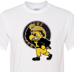 Herky the Hawk – Iowa Hawkeyes – University of Iowa – Toddler, Youth & Adult
