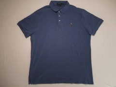 Polo Ralph Lauren Men’s Sz. XL (W 25in x L 31in) Slim Fit Polo Blue