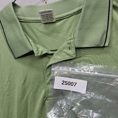 Superior Uniform Group Men’s Polo Shirt Size XL Light Green Short Sleeve