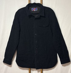 Best Made Co. Navy Quilted Insulated Overshirt Long Sleeve Shacket Men’s M