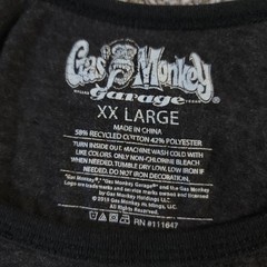 Suns Out Guns Out, Gas Monkey Garage Mens L Funny Graphic Novelty Tank Top