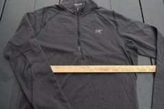Arc’teryx Quarter Zip Pullover Men’s Dark Grey L Polartec Performance Top