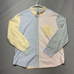 Rowing Blazers Men’s XXL Oxford Fun Multi Striped Button Down Shirt
