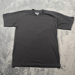 Pro Club Men’s Heavyweight Cotton Short Sleeve Crew Neck T-Shirt Charcoal Medium