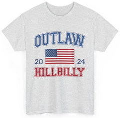 Trump Vance 2024 Donald Trump J.D. Vance Outlaw Hillbilly T-Shirt