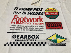Footwork Formula 1 Japan Grand Prix Suzuka GEARBOX Tee T Shirt One Size Vintage