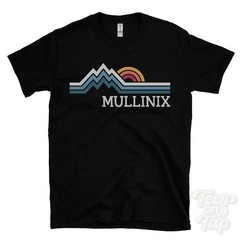 MULLINIX T-SHIRT RETRO LOGO PARODY maryland montgomery usa