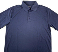 Lot Of 2 Sport-Tek ST640 Racermesh Men’s Polo Shirts-Navy Various Sizes