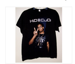 Kid Cudi Concert Tour T Shirt Vintage Peace Sign Tultex S-4XL Shirt SE1287