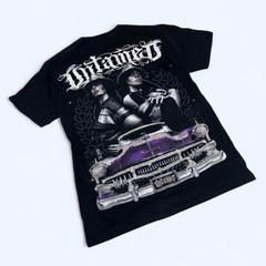 Untamed Chicano Style Type Graphic Shirt Size LRG Black
