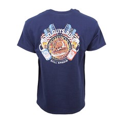 OLD GUYS RULE STILL SMOKING NAVY T SHIRT