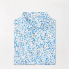 Peter Millar Summer Comfort Crown Sport Mens XL Toga Party Print Polo Shirt