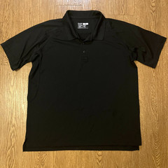 5.11 Tactical Performance Polo Shirt Mens XL Black Mic Loop Pen Pockets Workwear