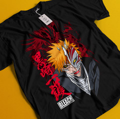 Bleach Anime Tshirt Ichigo Bankai T-Shirt Aizen Yhwach Tee Zaraki Kenpachi Shirt
