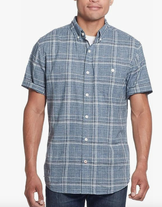 NEW!!! Weatherproof Vintage Men’s Short Sleeve Woven Shirt Size & Color VARIETY