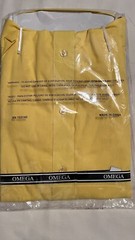 Omega Italy Men’s Premium Slim Fit Button Up Long Sleeve Yellow New Dress Shirt