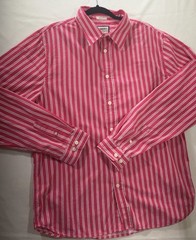 Carbon Athletic Rue 21 Button Shirt Men’s XXL Pink & White