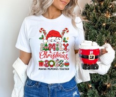Family 2025 Christmas Merry Christmas Holiday Gift Lovers
