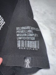 Billionaire Boys Club x Private Label Moon Crater Tee Size Small Pharrell Logo