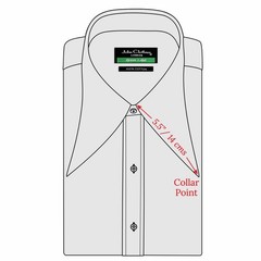 Men’s Extra Long Spread Collar Shirt Rose Pink Satin Retro Stage Theatre Costume