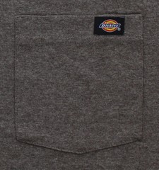 Dickies Men’s Jersey T-Shirt 50/50 Heavyweight Short Sleeve Pocket Crew Neck Tee
