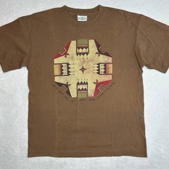 Soft Goods USA 1997 XL Native American Graphic Directions Tribal Art T-Shirt