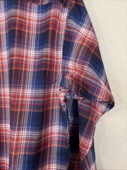 Ariat Pro Series Shirt Mens S Blue Red Plaid Long Sleeve Button Down Flint
