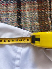 Eton Contemporary Fit Long Sleeve Mens Dress Shirt White 44/17.5 Romania Made