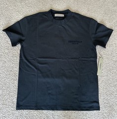 Size Medium Black Stretch Limo Fear of God Essentials T-Shirt New Tags