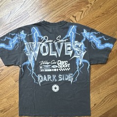 Darc Sport Star Wars Ride The Lightning Grunge Tee Wolf Grey Size M