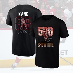 HOT! Detroit Red Wings Patrick Kane 500 showtime art signature name and number