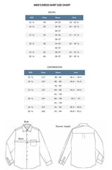 Men’s Dress Shirt Matching Tie+Handkerchief Style SG27 AH623