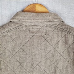 DOUBLE RL RRL Mens Size XL 100% Cotton Overshirt Shacket Quilted Lined Thick