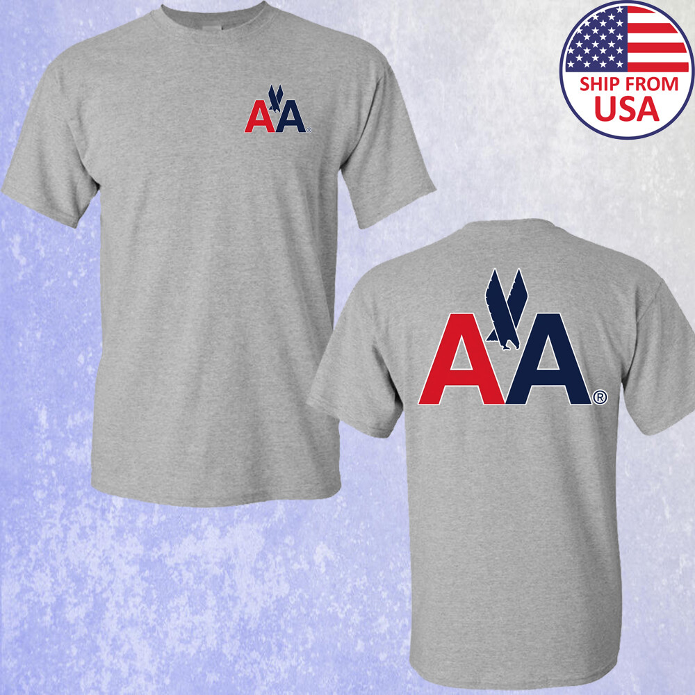 American Airlines Men’s T-shirt Size S-5XL