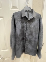 MEN’S LULULEMON BUTTON FRONT LONG SLEEVE SHIRT NWOT XL