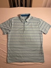 Under Armour HeatGear Men’s Loose Fit Striped Performance Golf Polo Shirt