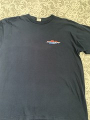 Air Force Aim High Navy Blue Cotton Short Sleeve T Shirt Size XL Euc!