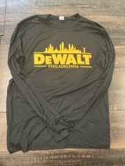 T-Shirt, Long Sleeve Philadelphia Dewalt Tools, Sport-tek UPF50