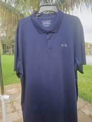 Under Armour Men’s size 2XL Performance 3.0 Polo EH6 Midnight Navy 1377374 410